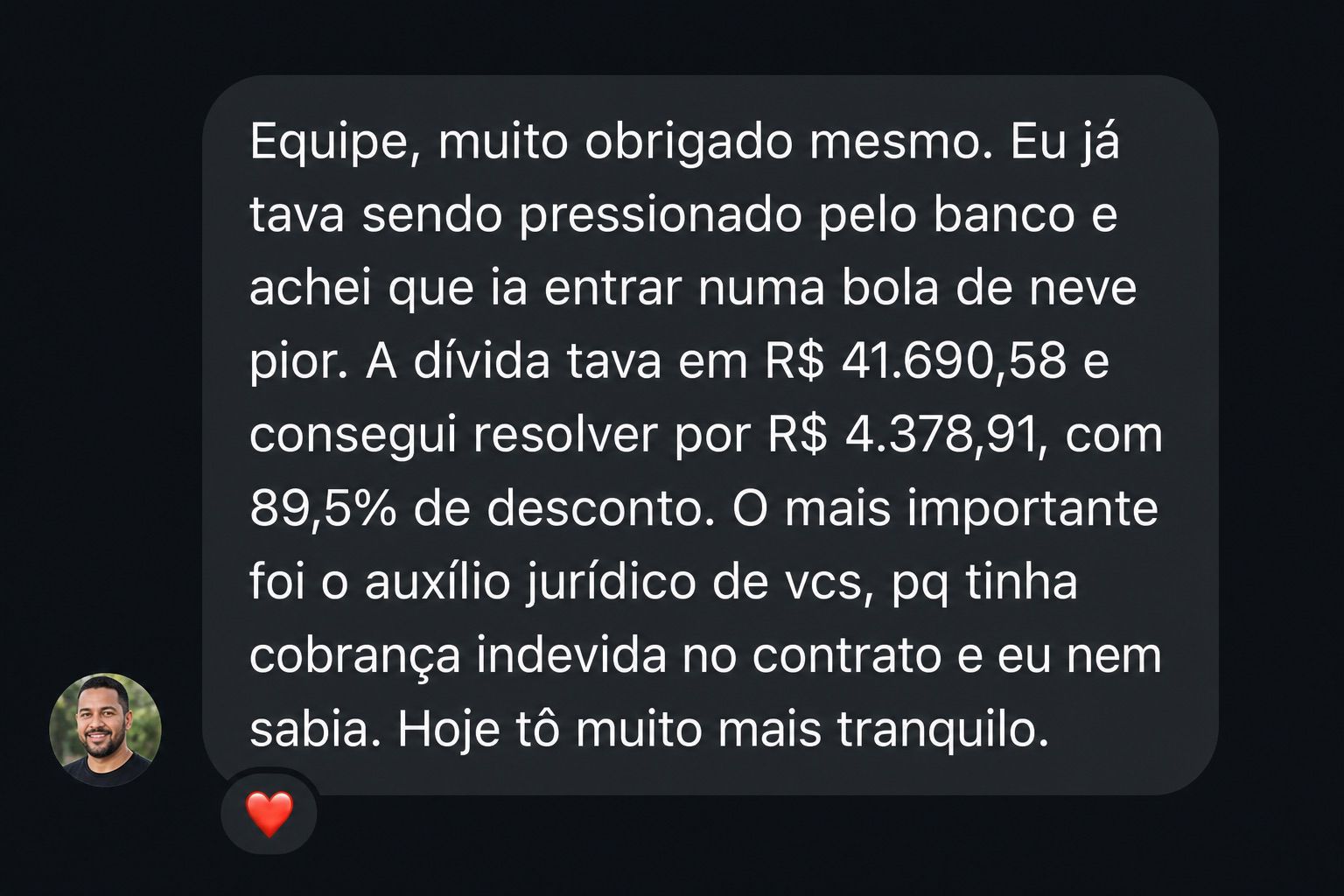 Depoimento real de cliente TB Finance 5